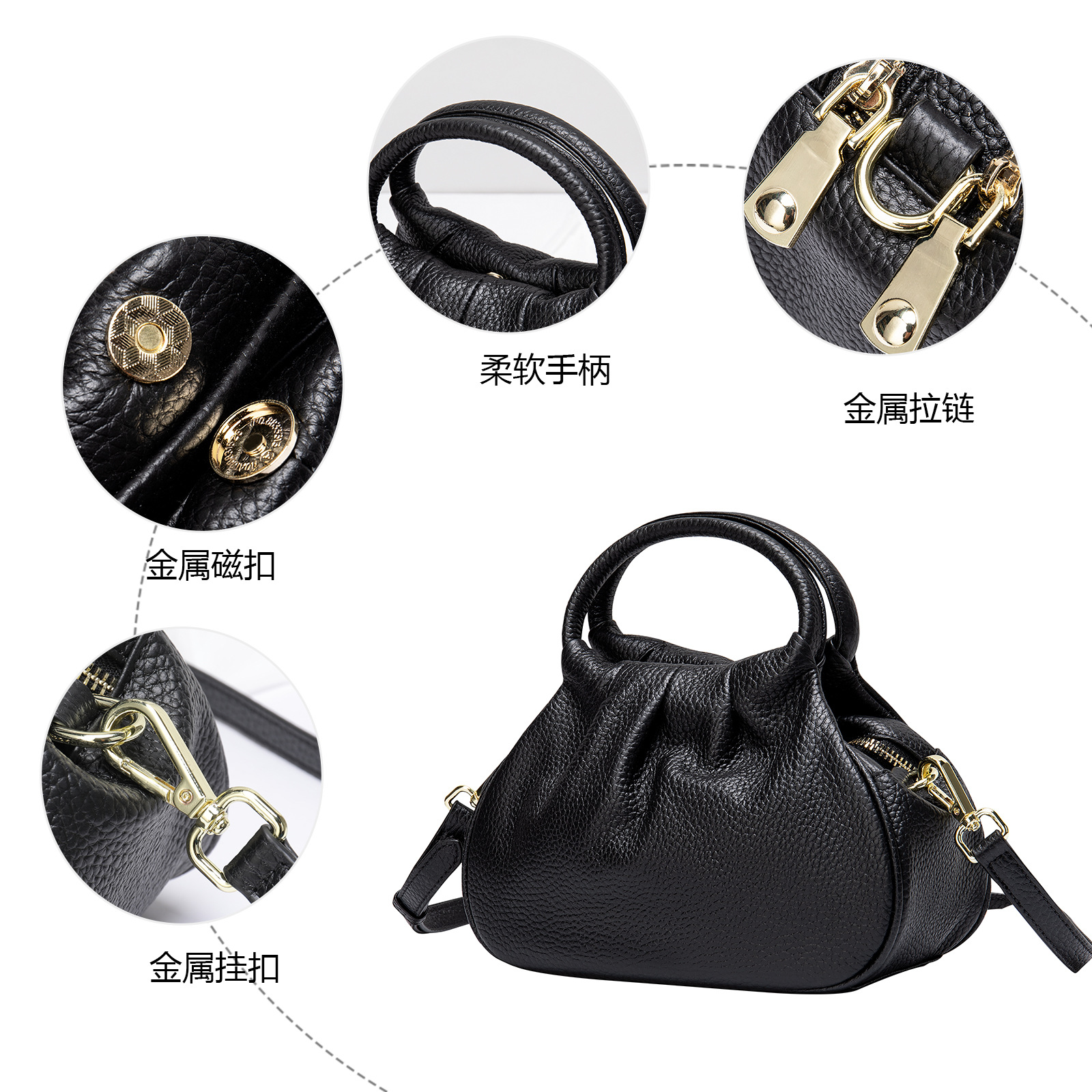 真皮女包挑選時(shí)候要注意哪些？